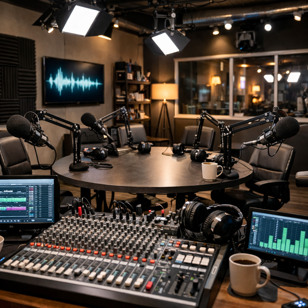 Podcasting Studio Setup-1